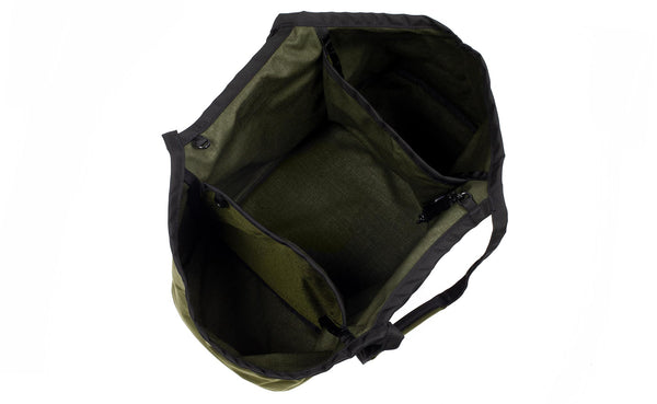 Above shot of The Monster Truck in Olive (olive green) 1000 Cordura.